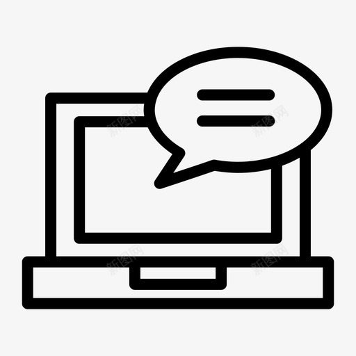 电子邮件笔记本电脑信件图标svg_新图网 https://ixintu.com 信件 信息 提纲 电子邮件 电脑 笔记本 通讯