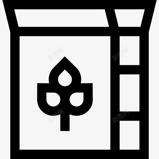 麦片粥早餐21线性图标svg_新图网 https://ixintu.com 早餐 线性 麦片粥