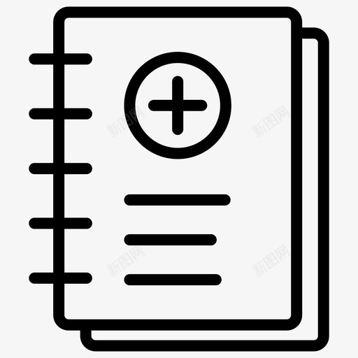 文件文档便笺簿图标svg_新图网 https://ixintu.com 便笺簿 医学粗体行集合41 文件 文本文件 文档 笔记本