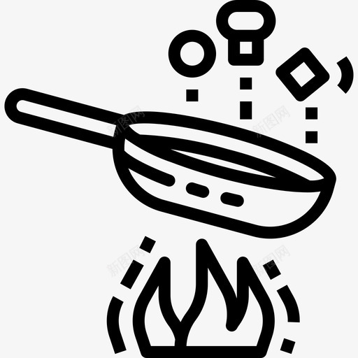 油炸69号餐厅直系图标svg_新图网 https://ixintu.com 69号餐厅 油炸 直系