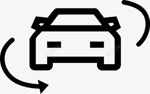 汽车旋转动画svg_新图网 https://ixintu.com 汽车旋转动画