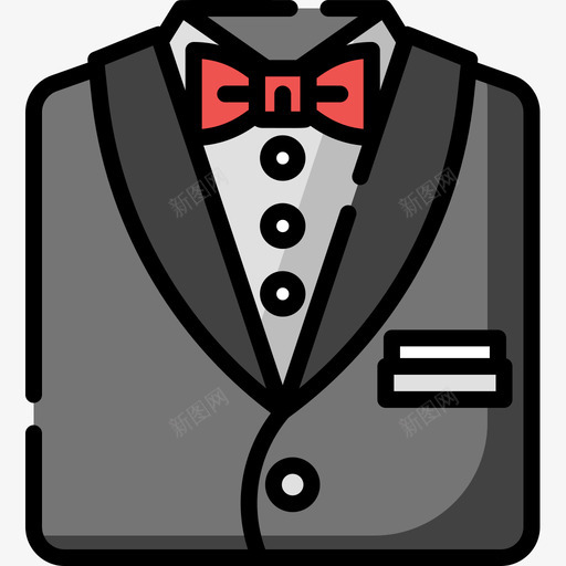 晚礼服派对67直线色图标svg_新图网 https://ixintu.com 晚礼服 派对 直线