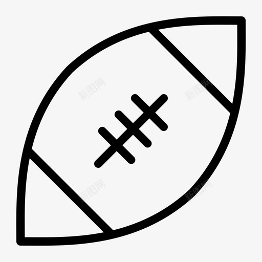 美式足球学校大纲图标svg_新图网 https://ixintu.com 大纲 学校 美式 足球