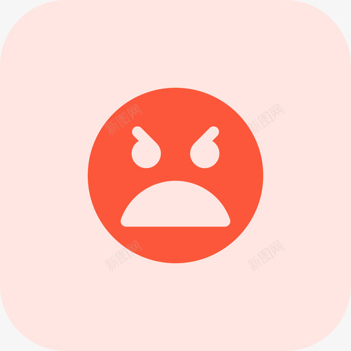 愤怒的人还有一个图标svg_新图网 https://ixintu.com 愤怒 有一个