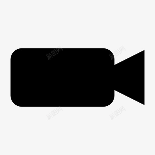 摄像机录像机硬件图标svg_新图网 https://ixintu.com 录像机 摄像机 用户界面 硬件 符号 设备
