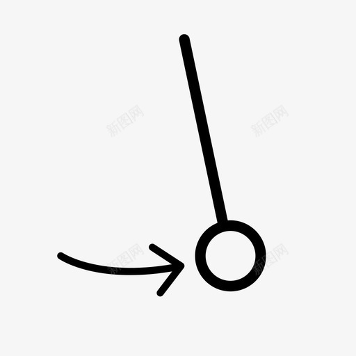 钟摆时钟节拍器图标svg_新图网 https://ixintu.com 摆动 摇摆催眠 时钟 时间 杂项 节拍器 钟摆
