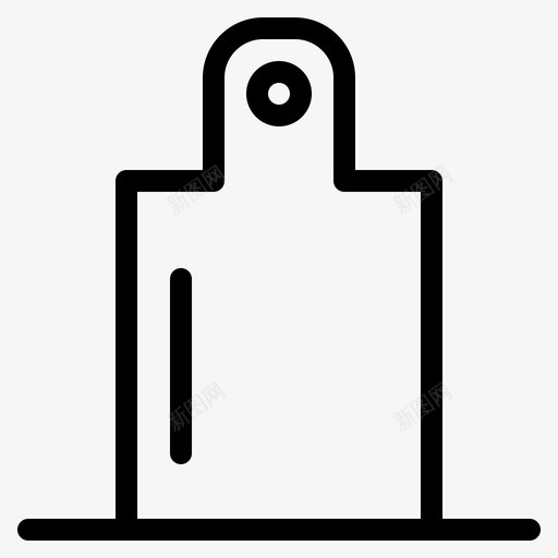 食物砧板准备图标svg_新图网 https://ixintu.com 准备 砧板 食物