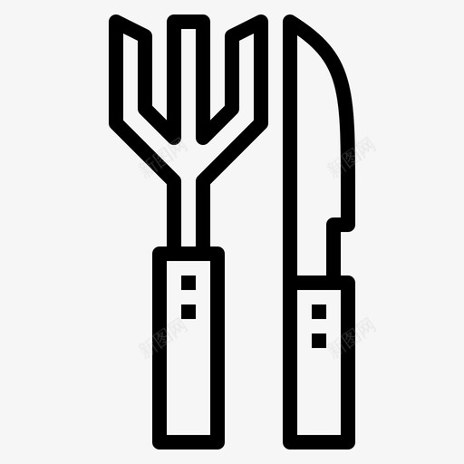 餐具烹饪85线性图标svg_新图网 https://ixintu.com 烹饪85 线性 餐具