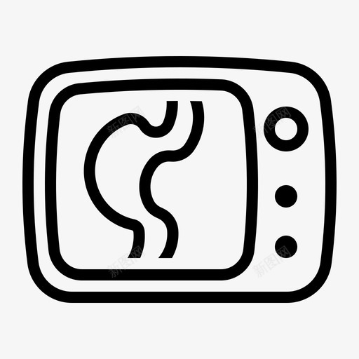 超声医疗医疗设备图标svg_新图网 https://ixintu.com 医疗 医疗设备 超声