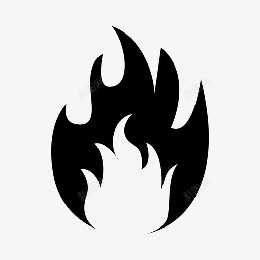 火烧热图标svg_新图网 https://ixintu.com 火 烧 热