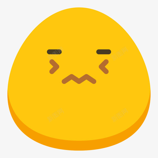 恶心表情图40平淡图标svg_新图网 https://ixintu.com 平淡 恶心 表情