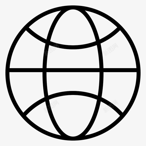 地球科学世界图标svg_新图网 https://ixintu.com 世界 地球 科学