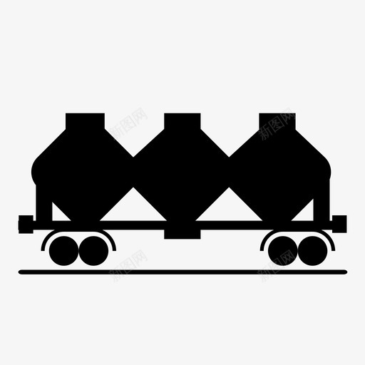 料斗汽车车厢图标svg_新图网 https://ixintu.com 料斗 汽车 货车 车厢 铁路