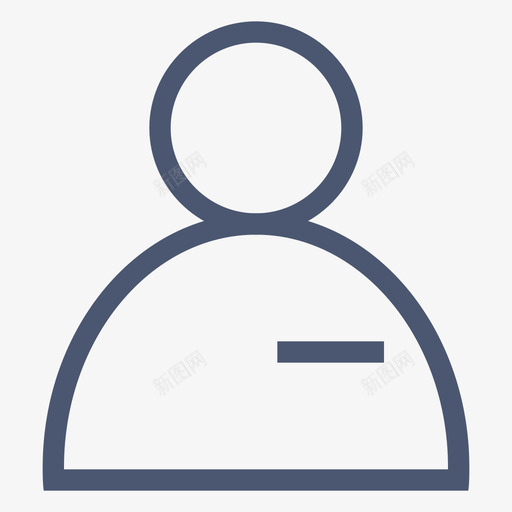 账号_未选中svg_新图网 https://ixintu.com 账号_未选中