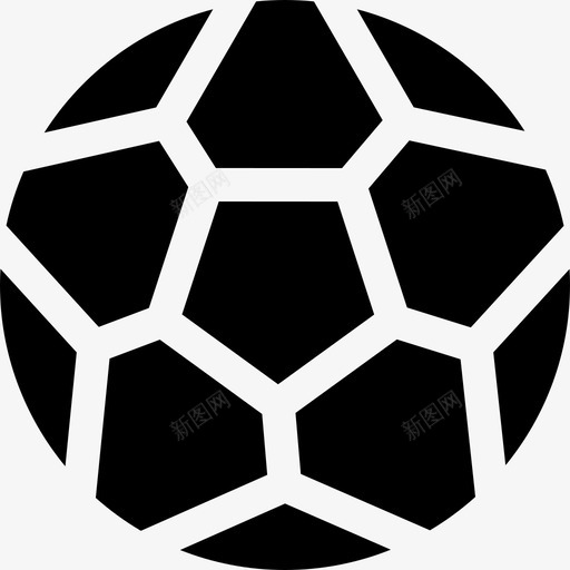 足球运动99填充图标svg_新图网 https://ixintu.com 填充 足球 运动