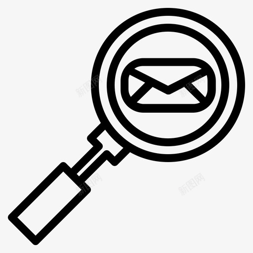 搜索邮件收件箱邮件图标svg_新图网 https://ixintu.com 帖子 搜索邮件 收件箱 邮件