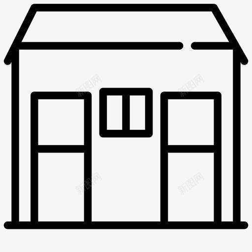 马厩农场图标svg_新图网 https://ixintu.com 农场 马厩