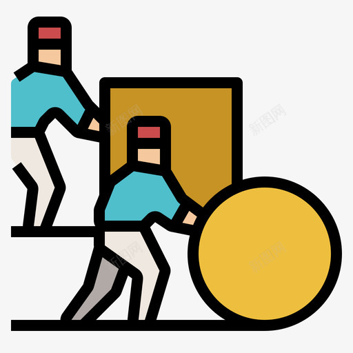 优势商务385线性颜色图标svg_新图网 https://ixintu.com 优势 商务 线性 颜色