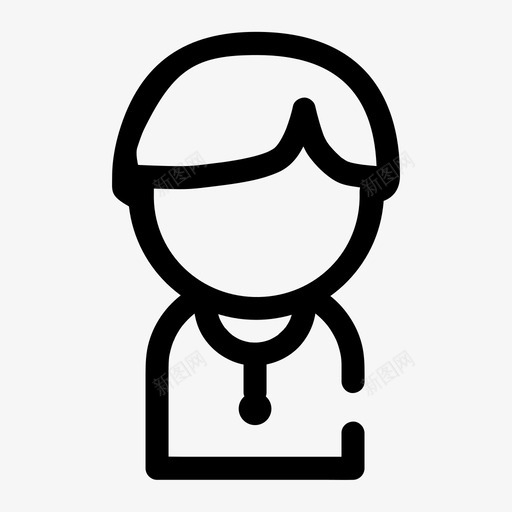 医生站svg_新图网 https://ixintu.com 医生站