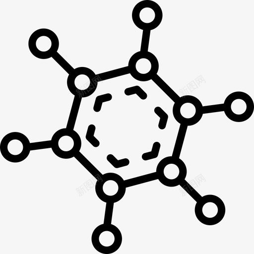 分子生物工程28线性图标svg_新图网 https://ixintu.com 分子 生物工程28 线性