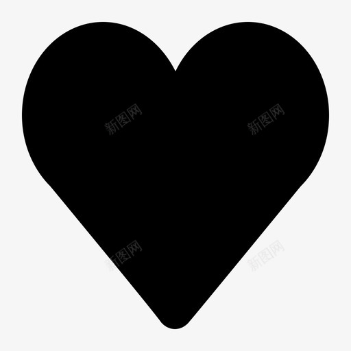 心卡扑克牌图标svg_新图网 https://ixintu.com 扑克牌 游戏娱乐