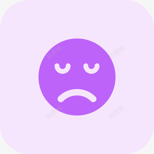悲伤笑脸和人特里通图标svg_新图网 https://ixintu.com 悲伤 特里 笑脸