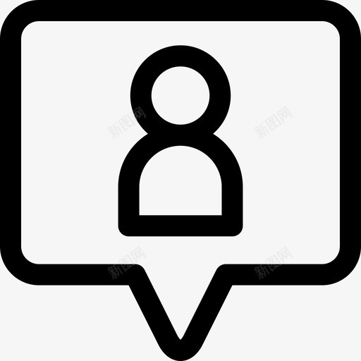 追随者社交网络25直系图标svg_新图网 https://ixintu.com 直系 社交网络25 追随者