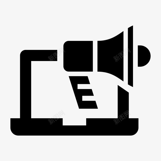 广告商业活动图标svg_新图网 https://ixintu.com 商业 市场 广告 战略 活动 营销
