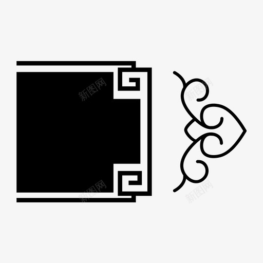 新标题栏2-右svg_新图网 https://ixintu.com 新标题栏2-右