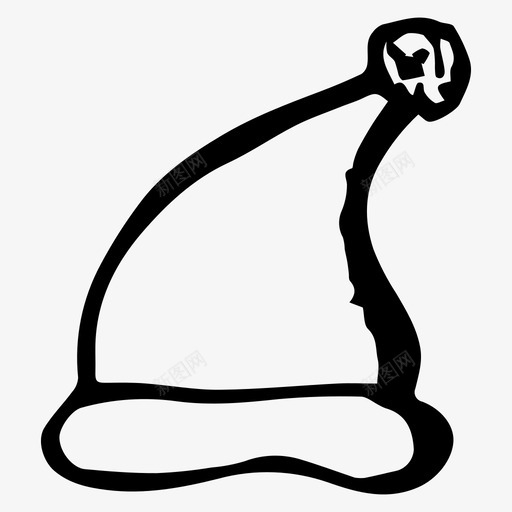 帽子秋天头饰图标svg_新图网 https://ixintu.com 头饰 帽子 秋天 素描