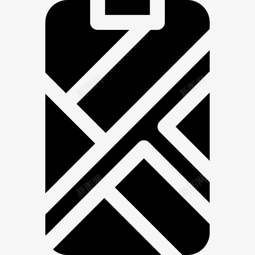 移动地图导航和地图16填充图标svg_新图网 https://ixintu.com 地图 填充 导航 移动