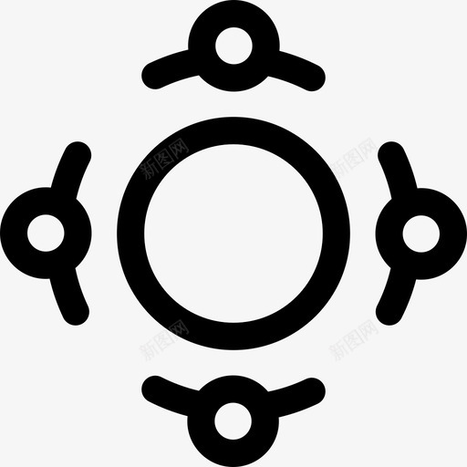 见面团队合作77直线型图标svg_新图网 https://ixintu.com 合作 团队 直线 线型 见面