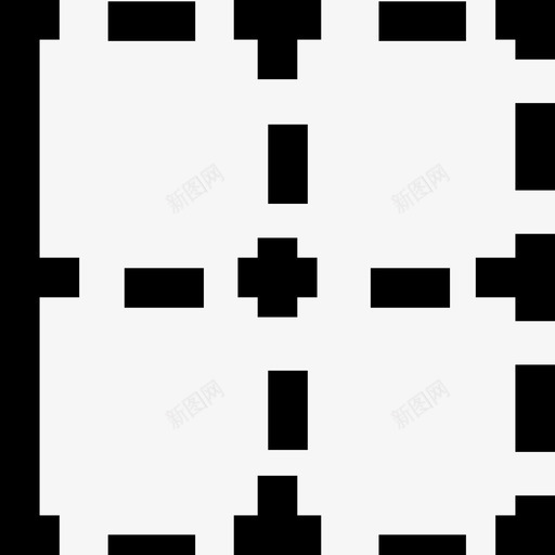 边框文本编辑器44线性图标svg_新图网 https://ixintu.com 文本 线性 编辑器 边框