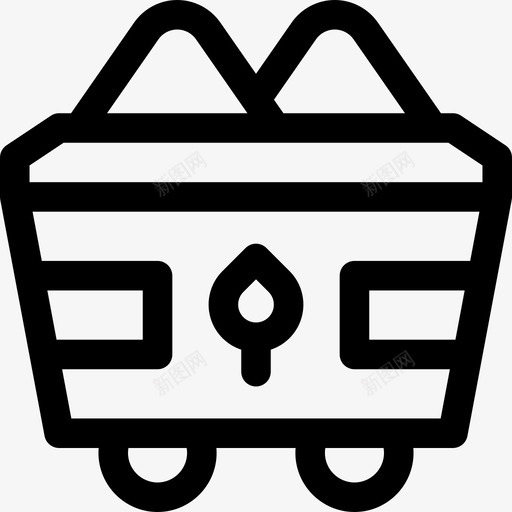 煤炭可持续能源35线性图标svg_新图网 https://ixintu.com 持续 煤炭 线性 能源