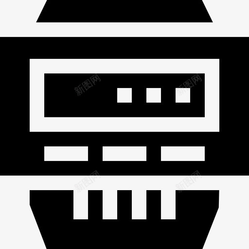 电表电工工具和元件5填充图标svg_新图网 https://ixintu.com 元件 填充 工具 电工 电表