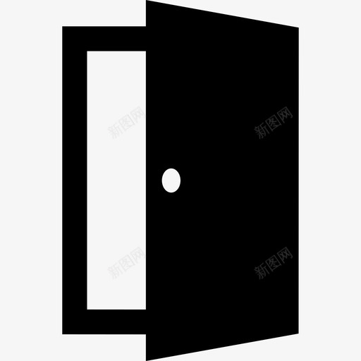 002-开门svg_新图网 https://ixintu.com 002-开门 002-open-exit-door