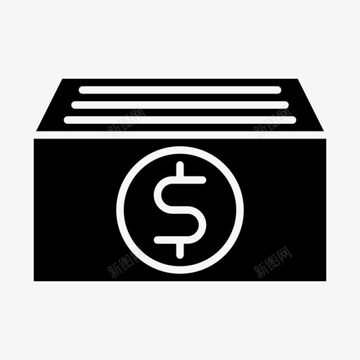 文件业务数据收益图标svg_新图网 https://ixintu.com 业务 收益 数据 文件 稳健 纸张 财务