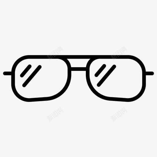 规格眼镜户外图标svg_新图网 https://ixintu.com 户外 旅游 眼镜 规格