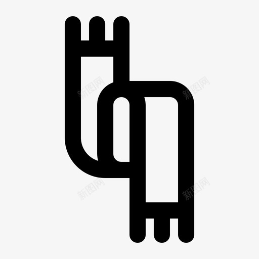 采购产品围巾配件服装图标svg_新图网 https://ixintu.com 产品 冬季 围巾 时尚 服装 配件 采购