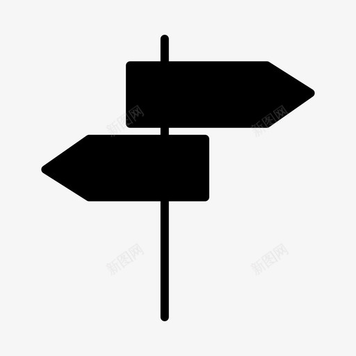方向导航24字形图标svg_新图网 https://ixintu.com 字形 导航 方向