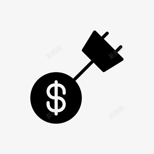 补贴收费捐赠图标svg_新图网 https://ixintu.com 捐赠 收费 政府 补贴 财政 财政坚实