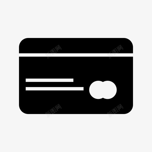 信用卡atm卡购买图标svg_新图网 https://ixintu.com atm 信用卡 借记卡 购买