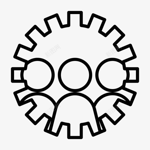 工人雇员官员图标svg_新图网 https://ixintu.com 官员 工人 工作人员 应用程序 界面 设置 雇员