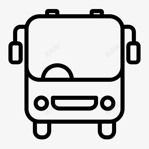校车交通130概述图标svg_新图网 https://ixintu.com 交通 校车 概述