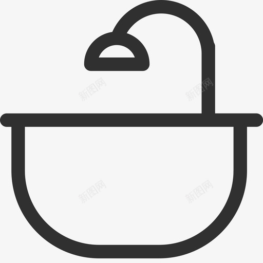 主播端_直播间_浴缸svg_新图网 https://ixintu.com 主播端_直播间_浴缸