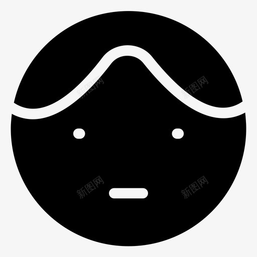表情符号男孩脸图标svg_新图网 https://ixintu.com 人猫 字形 男孩 符号 表情