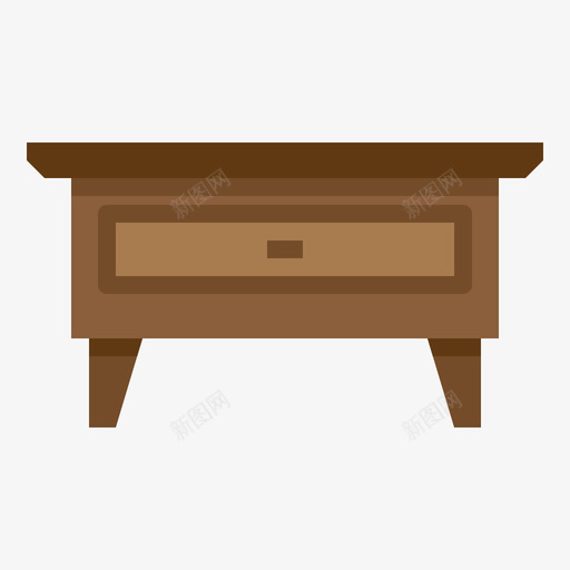 橱柜家具141扁平图标svg_新图网 https://ixintu.com 家具 扁平 橱柜