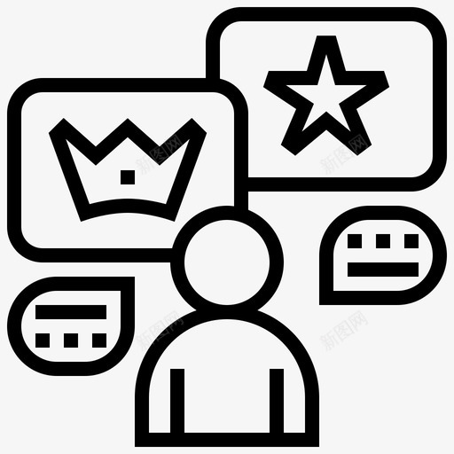 游戏化应用鼓励图标svg_新图网 https://ixintu.com 大数据线1 应用 游戏 游戏化 集成 鼓励