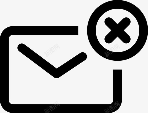 邮件拒绝电子邮件信封图标svg_新图网 https://ixintu.com mighticon 信封 发送 拒绝 电子邮件 邮件