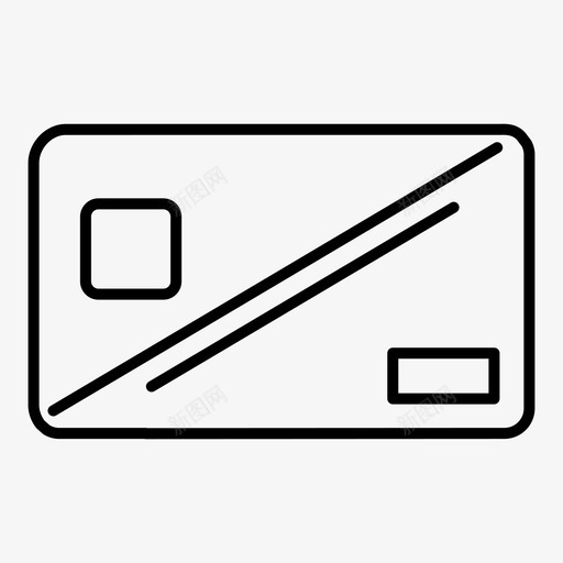 信用卡借记卡万事达卡图标svg_新图网 https://ixintu.com 万事达卡 信用卡 借记卡 维萨